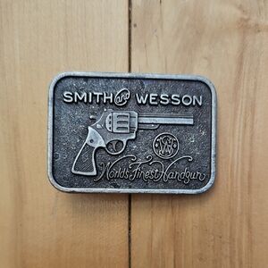 Smith And Wesson Belt Buckle